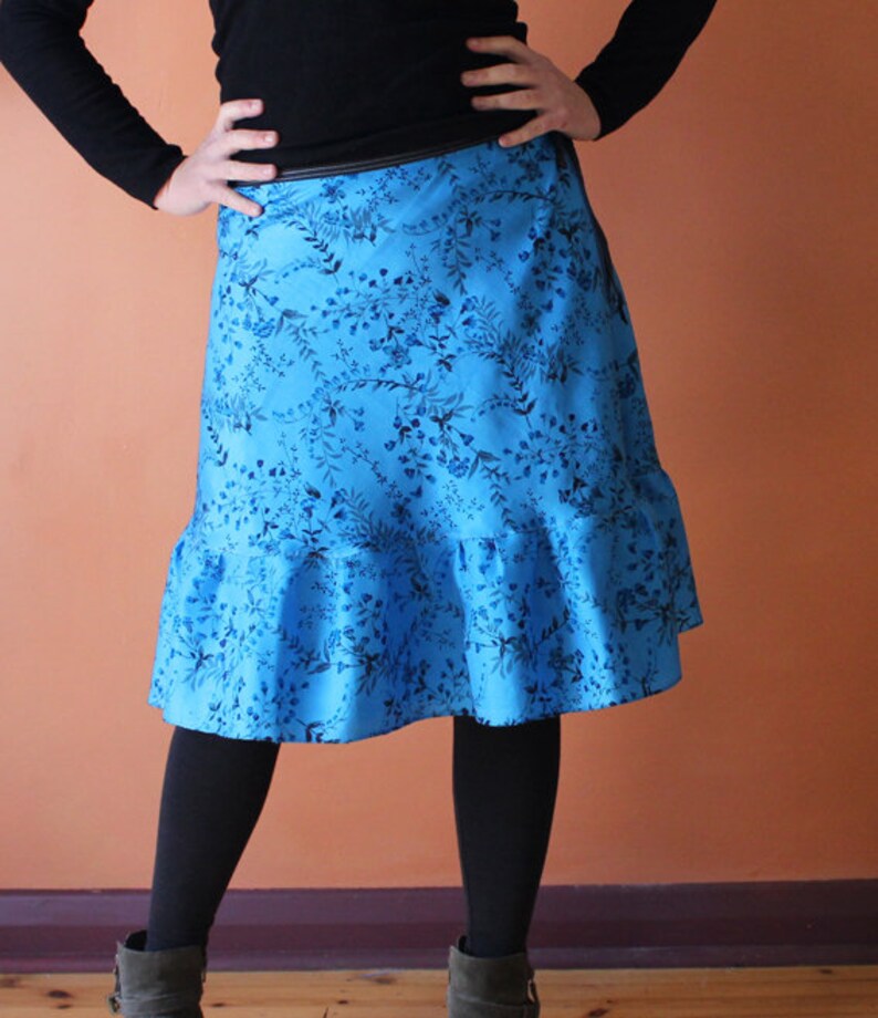small to large Wrap Skirt one size fits most