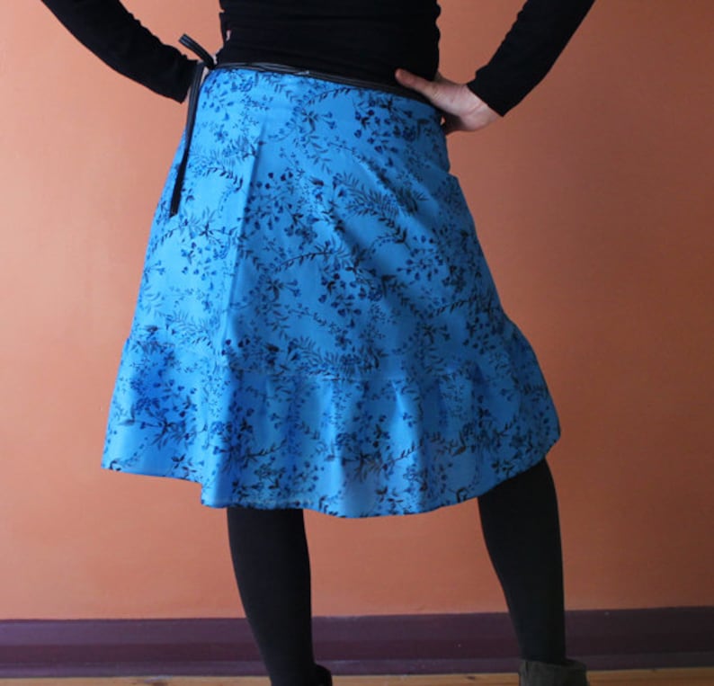 small to large Wrap Skirt one size fits most