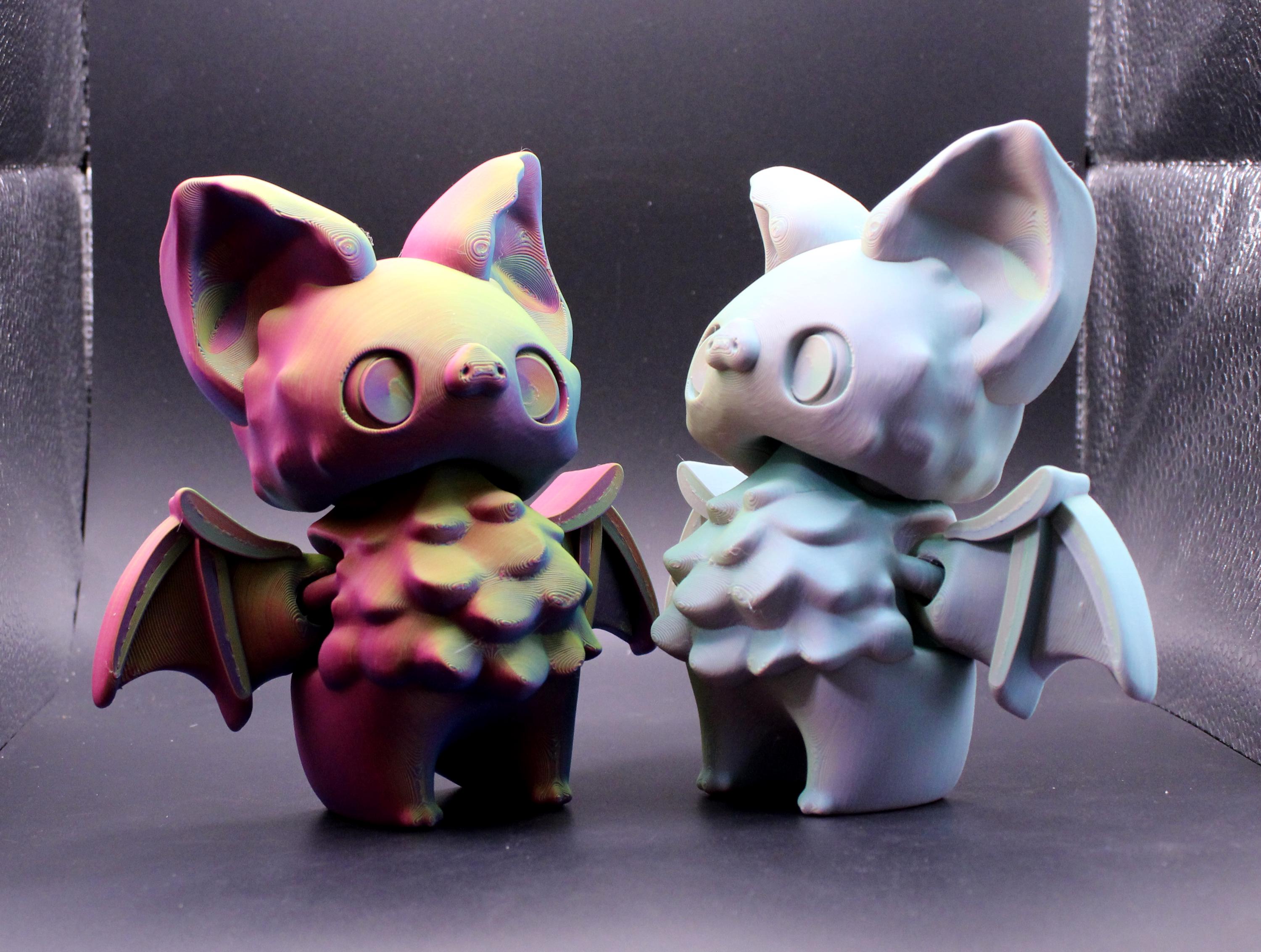 Articulated Bat Pixie – 3D Printed Gothic Fantasy Desk Companion ...