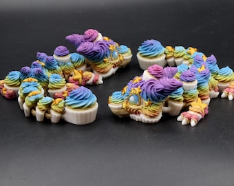 Articulated Frosting Dragon – 3D Printed Birthday Dragon Desk Decor