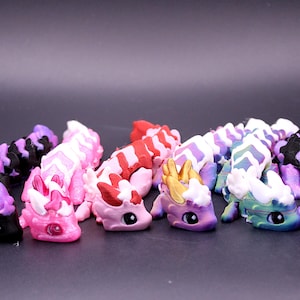 3D Printed Articulated Dragon: Baby Atria Dream Guardian