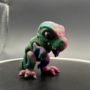 Tiny Tyrannosaurus rex 3D Printed Articulated Friend