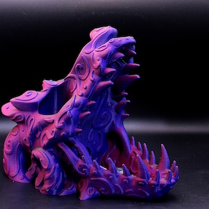 DnD Dragon Skull Dice Tower – Fantasy Dice Roller for Tabletop RPG Games Customizable