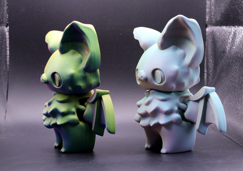Articulated Bat Pixie – 3D Printed Gothic Fantasy Desk Companion ...