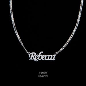 925 Sterling Silber personalisierte Namenskette, individuelles Geschenk für Brautjungfern, Massivsilber winziger Namenskette, einzigartiger personalisierter Schmuck
