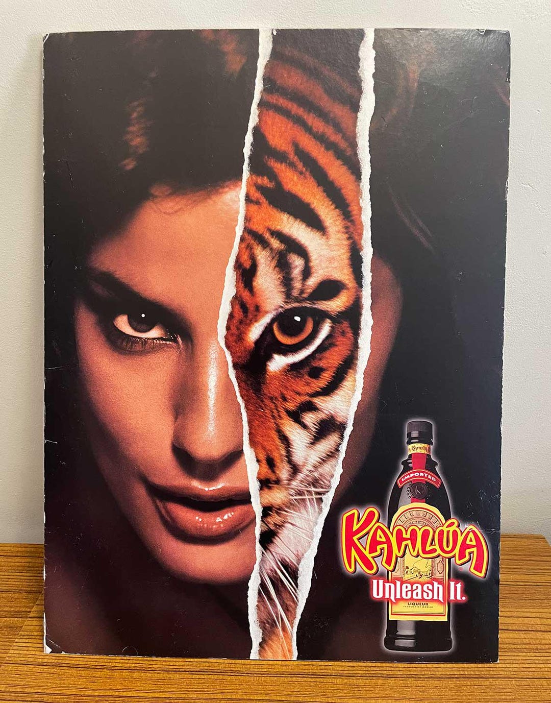 Kahlua Advertising Tigress Poster, 18x24, Unframed. - Etsy Australia