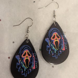 Horror earrings