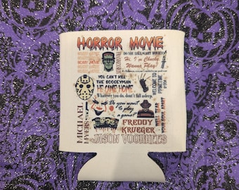 Horror Can koozies