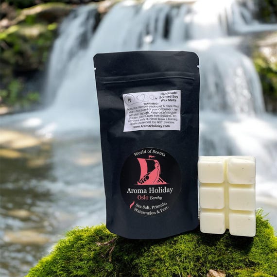 Oslo Scented Soy Wax Melt Refill: Sea Salt, Primula, Pear