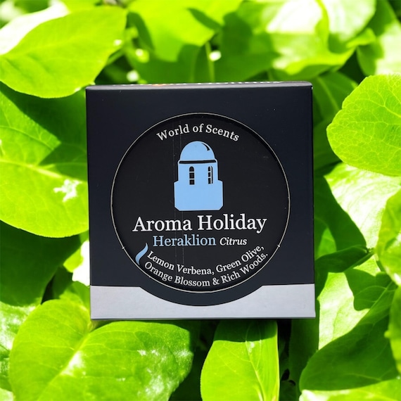 Heraklion Scented Soy Candle: Lemon Verbena, Olive & Orange Blossom