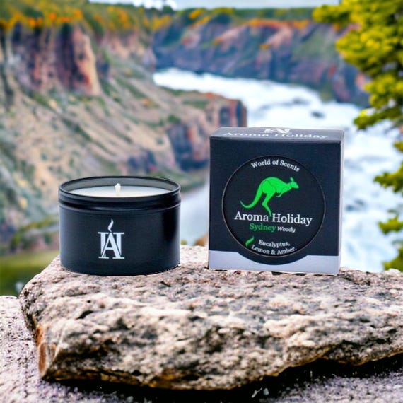 SYDNEY Scented Soy Candle, Australia at Christmas, Christmas Gift