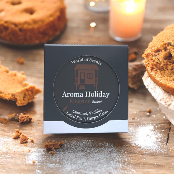 Kingston Sweet Soy Candle: Caramel, Vanilla, Dried Fruit Scent