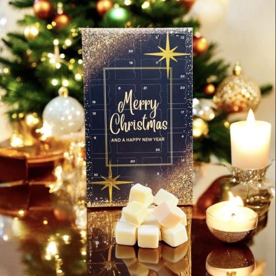 Soy Wax Melt Advent Calendar – 25 World Aromas, Fragranced Home