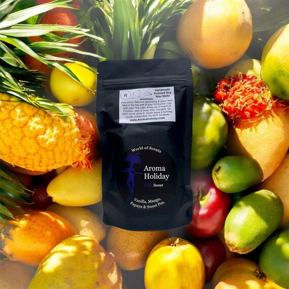 Rio Scented Soy Wax Melt 2-Pack: Tropical Mango, Papaya, Vanilla