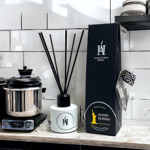 Coffee Reed Diffuser: NYC Inspired Luxury Home Scent