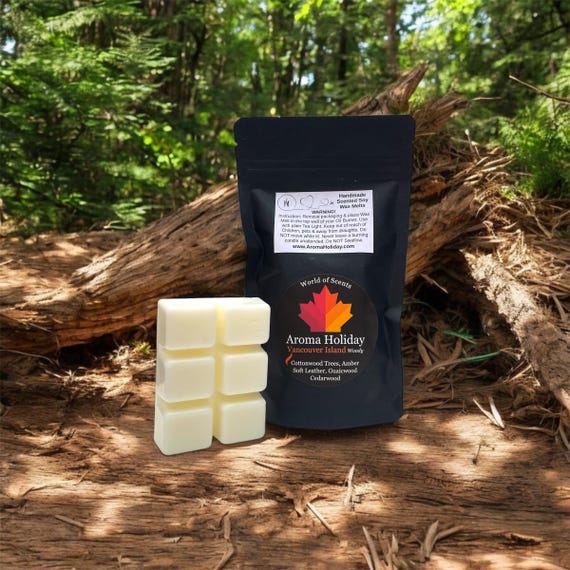 VANCOUVER ISLAND, Soy Wax Melt Pack, Fragrance Gift, Christmas, Anniversary, Travel, Wedding, Honeymoon Gift