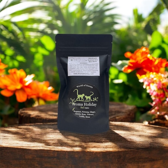 Bali Spice Scented Soy Wax Melts, Home Fragrance Gift, 2-Pack