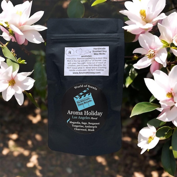 Los Angeles Floral Wax Melt 2-Pack: Handmade Scented Soy Cubes