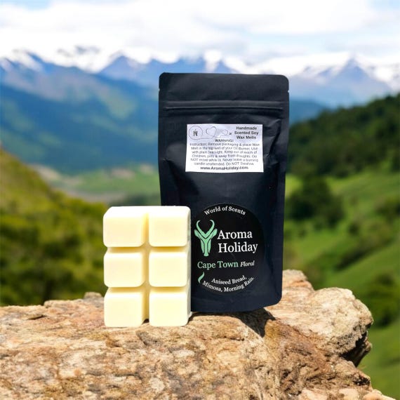 Cape Town Scented Soy Wax Melt 2-Pack: Floral South Africa Essence