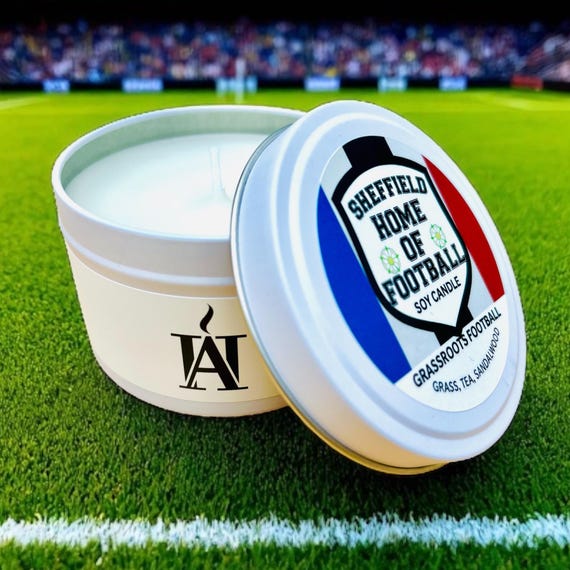 Grassroots Football Candle: Sheffield