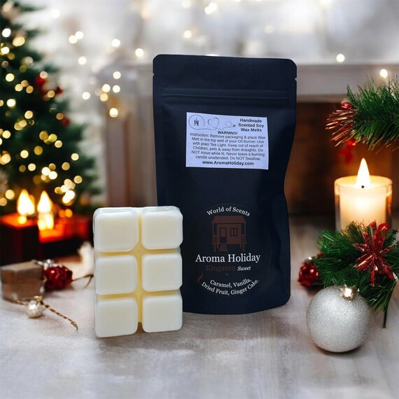 Kingston Scented Soy Wax Melt Refill: Caramel, Vanilla, Ginger Cake
