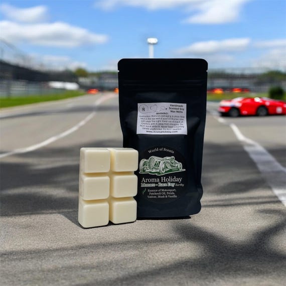 Monaco Race Day Scented Soy Wax Melt: Petrol Head Heaven