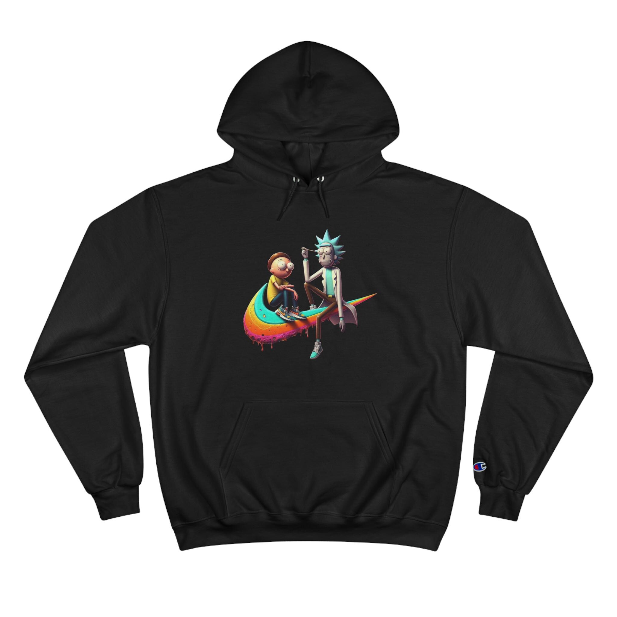 Rick and morty champion hoodie hotsell
