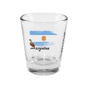Agad Turista (Country National Animal & Flag) Shot Glass