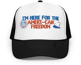 Amerikanische Freiheit Trucker Cap: 4.Juli USA Cap