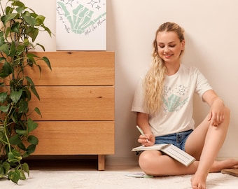 Müde wie eine Mutter T-Shirt: Lustiges Mama Leben weiches Baumwolle T-Shirt