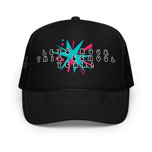 Let&#39;s Rock This School Year Embroidered Baseball Cap: Teacher School Spirit