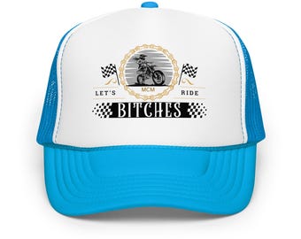 Boné de espuma para caminhoneiro Let's Ride | Boné SxS UTV Off Road