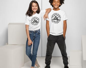 Adventure Begins Where The Road Ends Youth T-Shirt | Off Road Kids Shirt