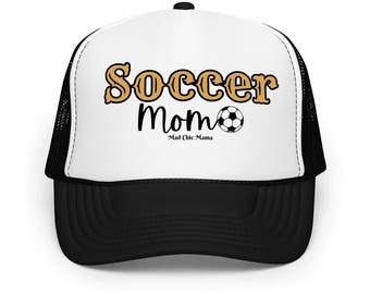 Soccer Mom Trucker Hat – Game Day Baseball Cap