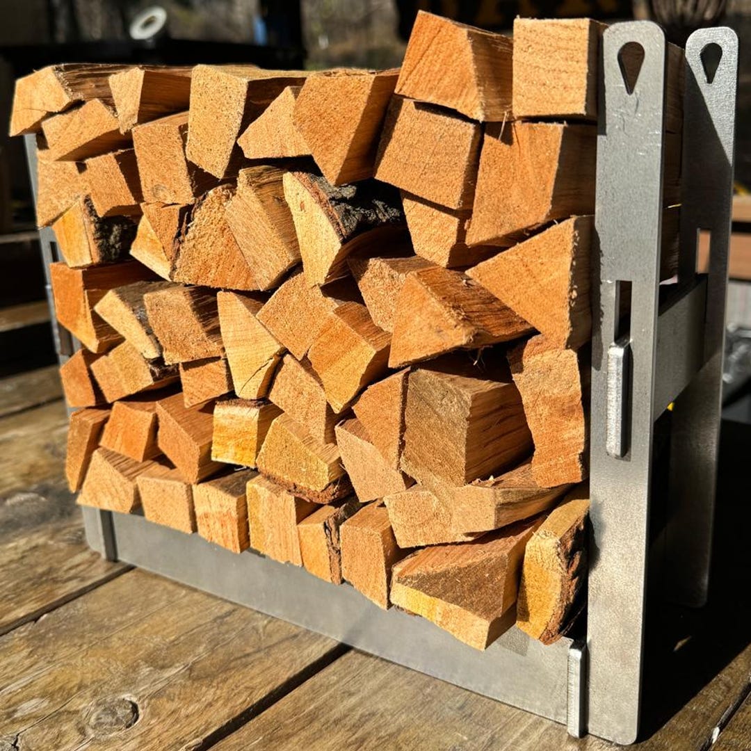 Min Wood Rack Mini Firewood Rack / Anxiety Wood Rack - Etsy
