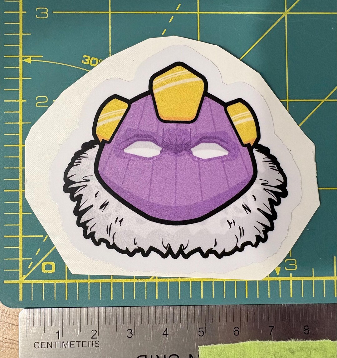 Waterproof Vinyl Sticker — Baron Zemo (approx 2.25