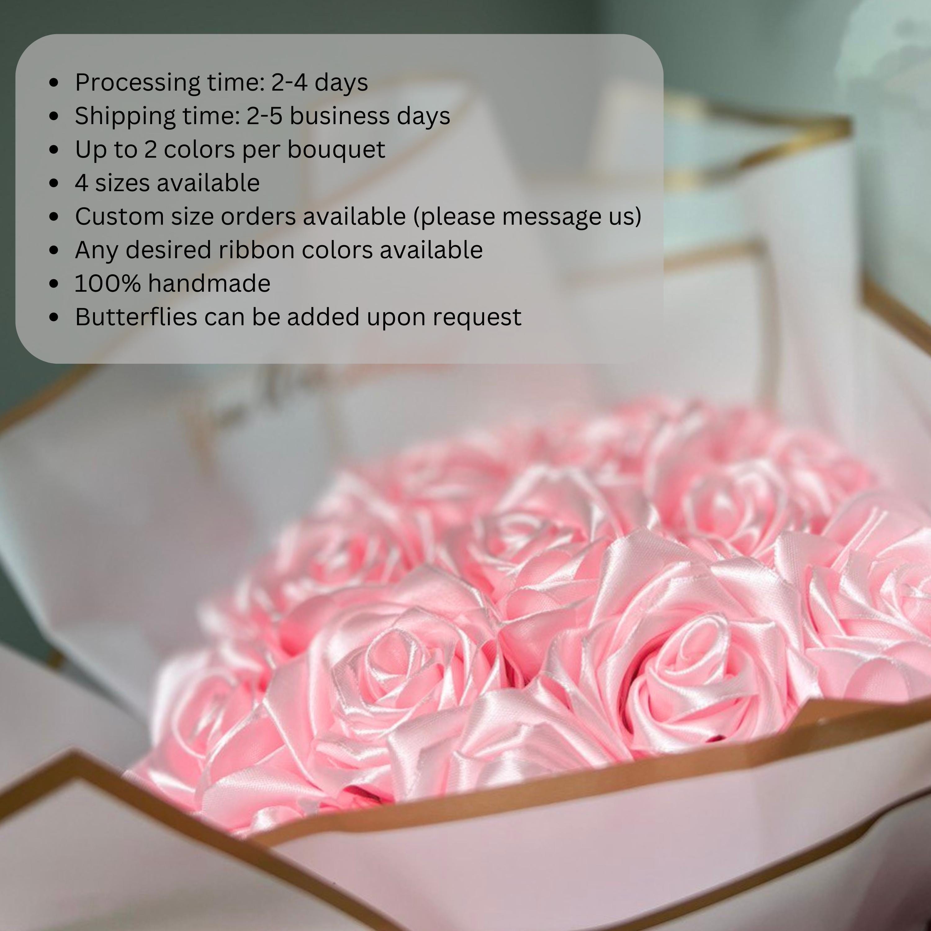 Éternelle Rose Fleur Cristal Rose Bouquet Éternelle Rose En Immortel