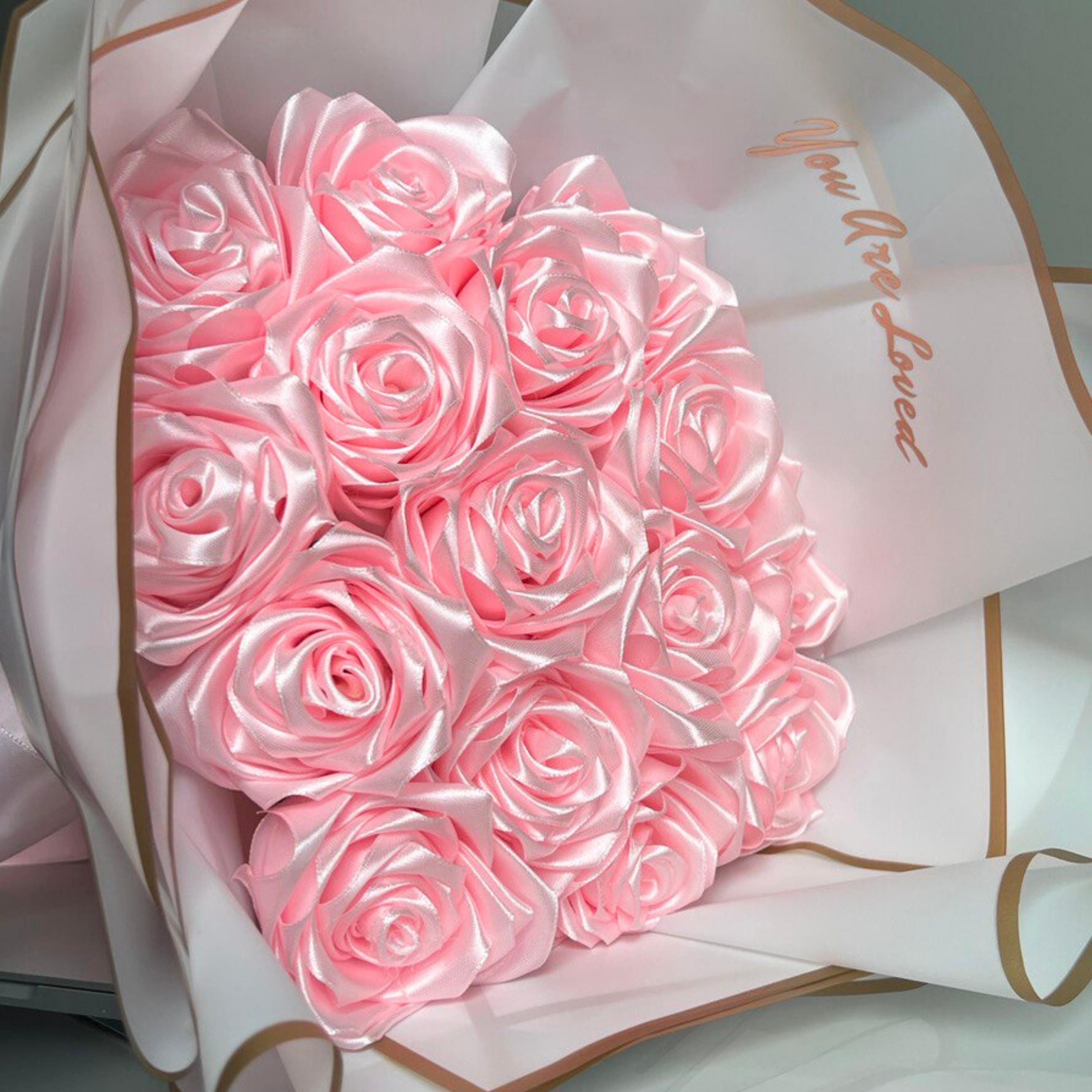Mother Day Gift Personalized Eternal Roses Bouquet With Custom