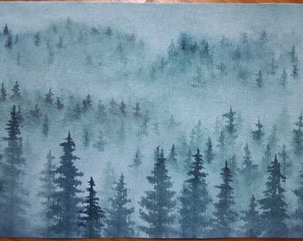 Foggy Forest Sceneries