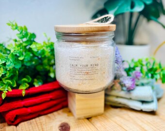 All Natural Aromatherapy Soaking Salts: Stress Relief, Sleep Aid, Natural