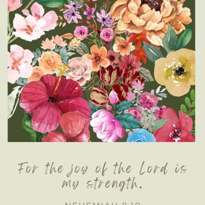 Custom Scripture Print for Digital Download
