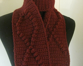 AW0004 Burgundy Awareness Scarf