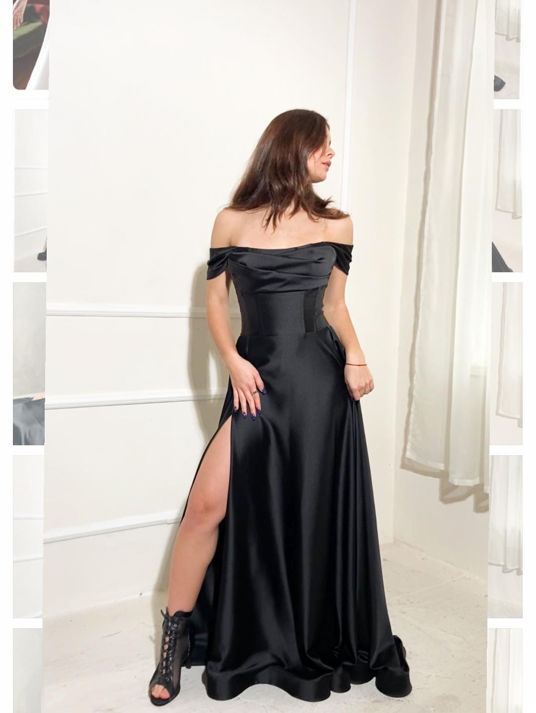 chinese dress ladies Emory Corset Maxi Dress main image 1