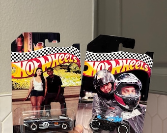 Personalized Toy Car with Photo | Custom Father’s Day Gift for Dad | Unique Photo Keepsake | Unique Gift Whit Photo | Crayons Style