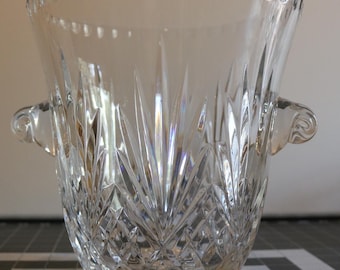 Vintage Crystal Ice Bucket.