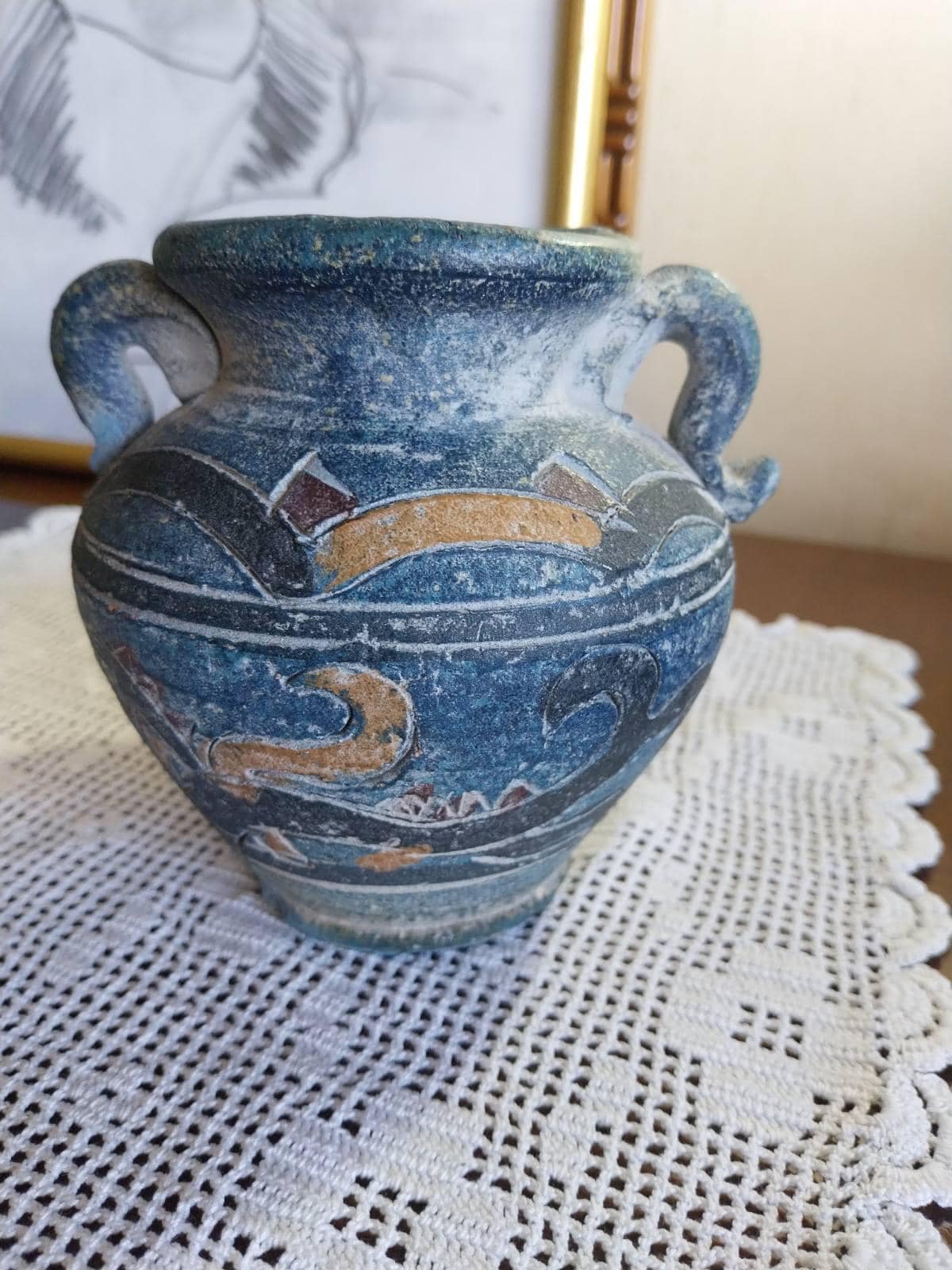 Hand painted greek vase - Etsy 日本