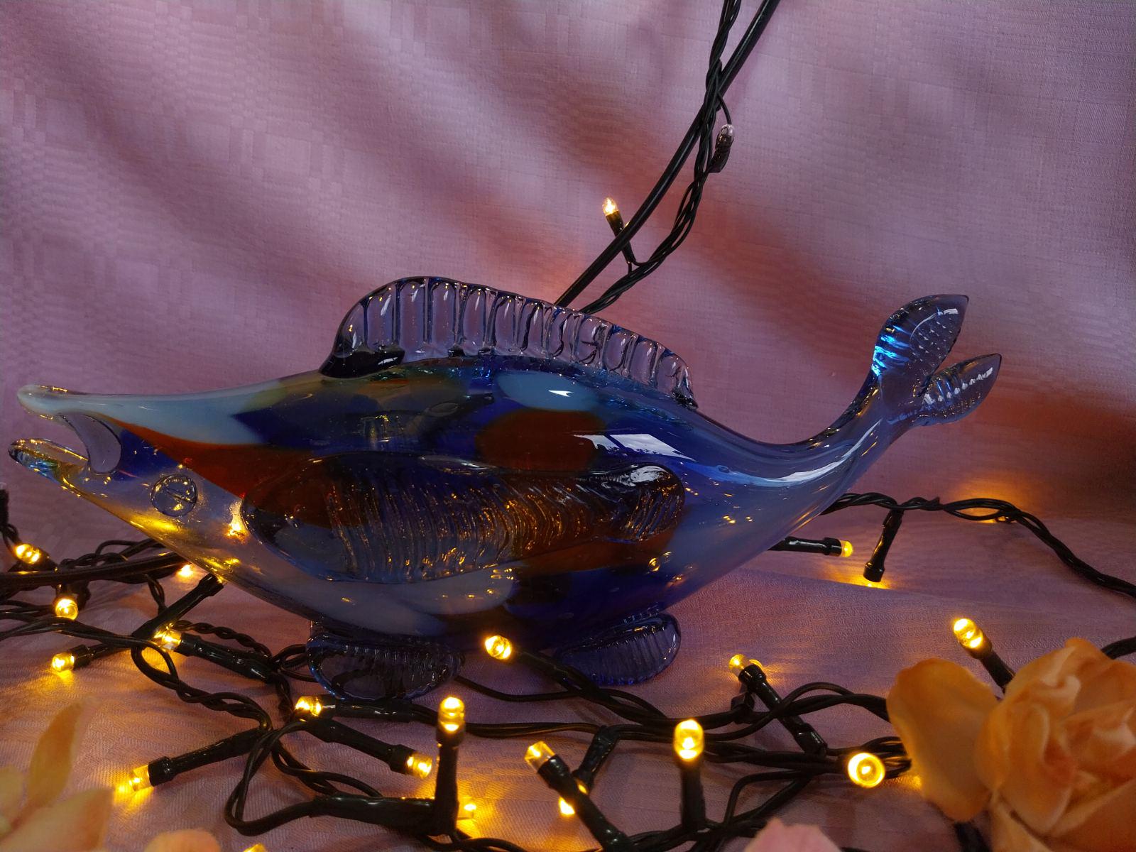Italy glass dolphin - Etsy 日本