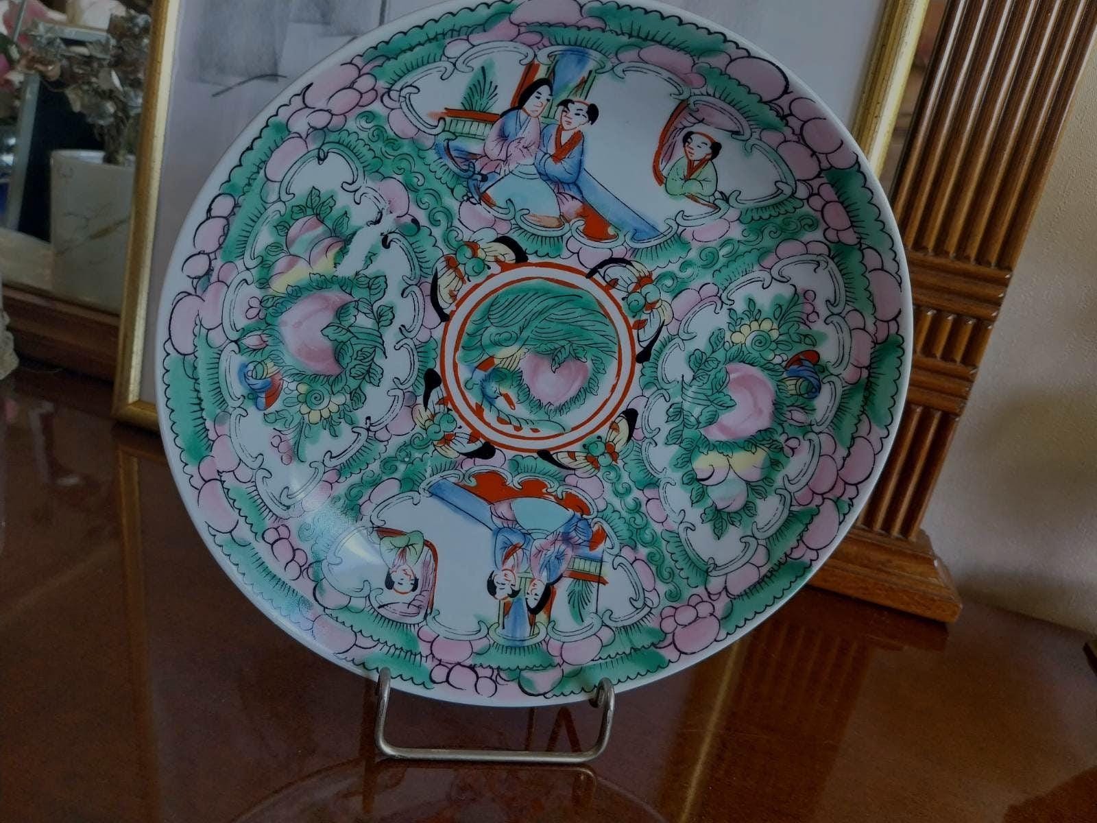 中国 アンティーク 食器 9枚 アンティーク中国食器 - Etsy 日本