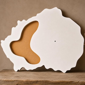 MDF Resin Art Board Blank, Epoxy Geode Clock Base, DIY Wall Clock Panel, Resin Art Supply, Craft Board
