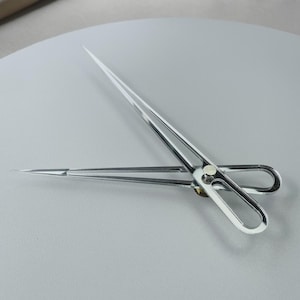 Tijeras, manecillas acrílicas para relojes, espejo dorado, plateado y negro, piezas modernas para relojes de pared, suministros para relojes de bricolaje, manecillas de repuesto para relojes de cuarzo